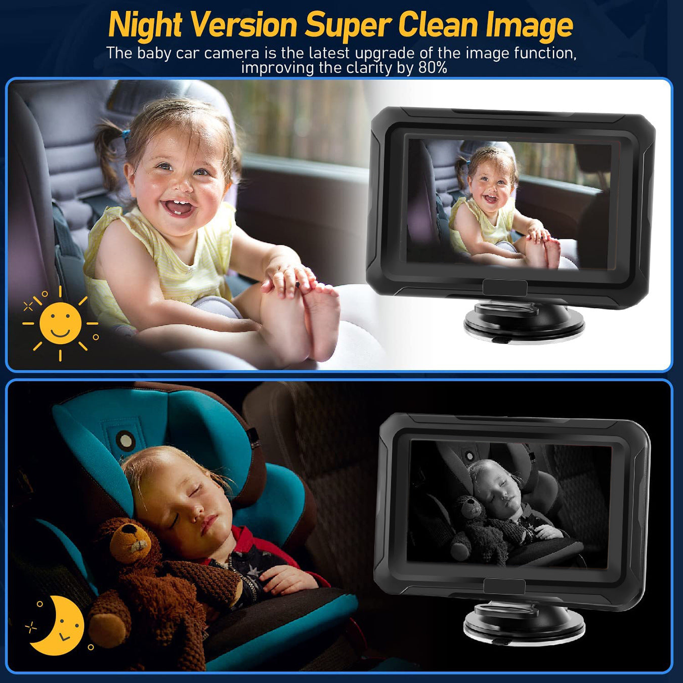 4.3 inch Car Baby Monitor
