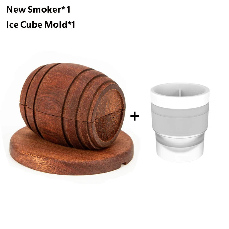 Barrel Cocktail Smoking Kit with Wood Chips
