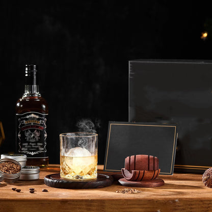 Barrel Cocktail Smoking Kit with Wood Chips