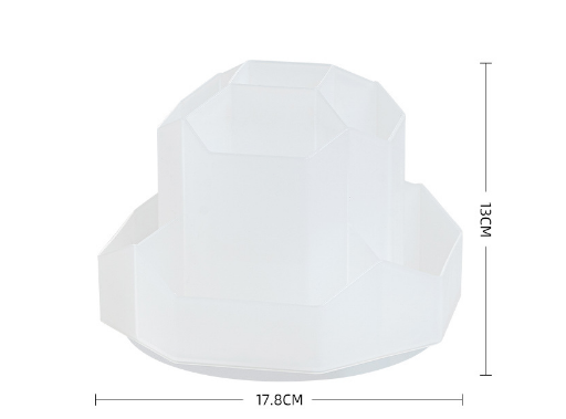 Large capacity rotatable pen holder