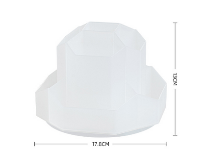 Large capacity rotatable pen holder