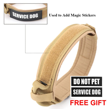 Adjustable Tactical Dog Training Collar/Leash