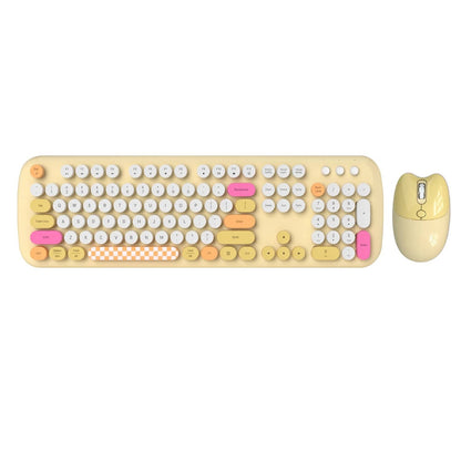 Wireless Keyboard & Mouse Combo - Silent Click