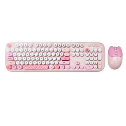 Wireless Keyboard & Mouse Combo - Silent Click