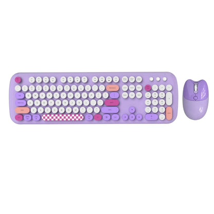 Wireless Keyboard & Mouse Combo - Silent Click
