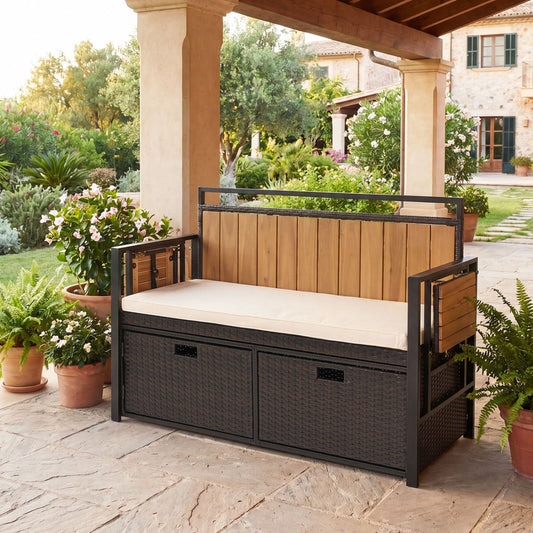 Outdoor Storage Bench