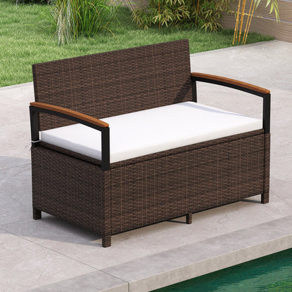 Outdoor Storage Bench Deck Box