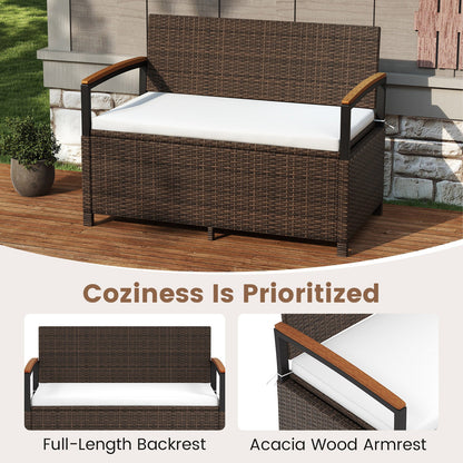 Outdoor Storage Bench Deck Box