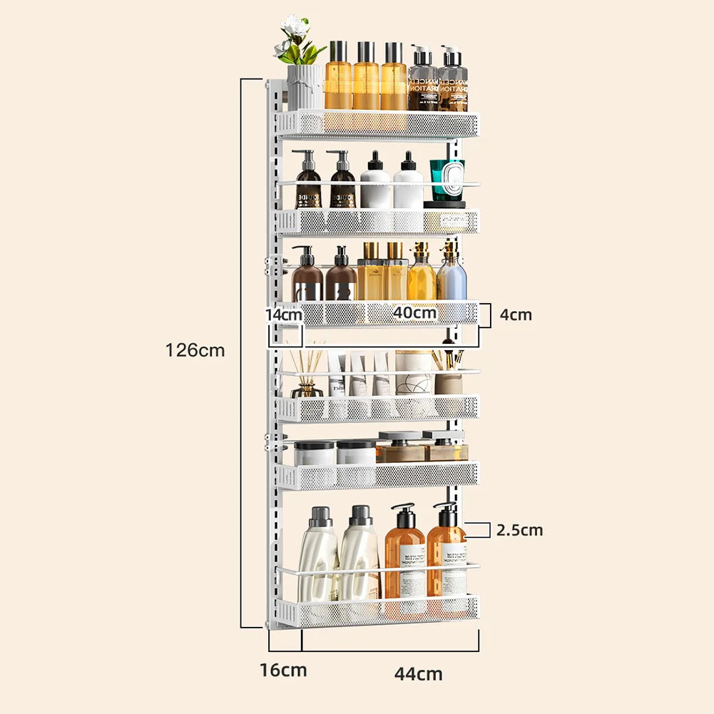 6-Tier Over The Door Pantry Organizer