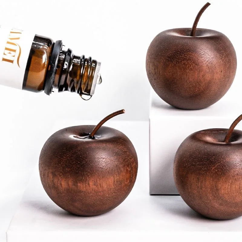Solid wood apple aroma diffuser