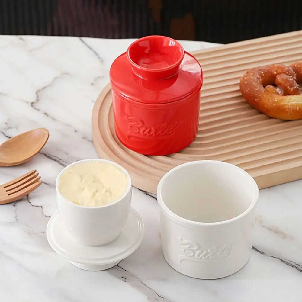 Ceramic Butter Bell Crock