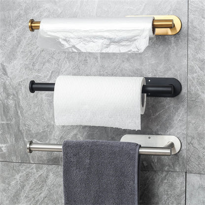 Adhesive Paper Towel Rack