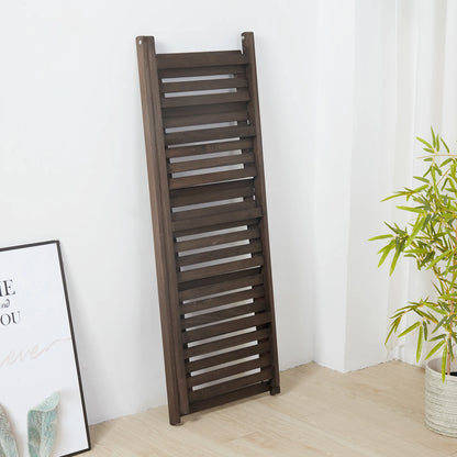 Folding 4 Tier Ladder Shelf