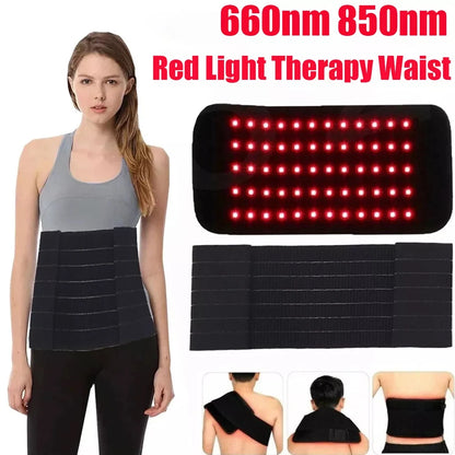 Infrared Red Light Pain Relief Therapy Waist Wrap