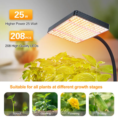 Indoor Grow Lights  24"-64" Height Adjustable