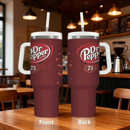 40oz Dr. Pepper Tumbler