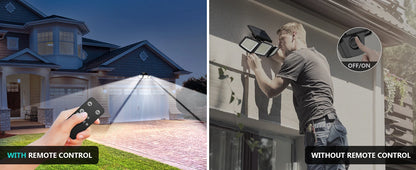 Motion Sensor 3-Head 200+ LED Outdoor Security Light