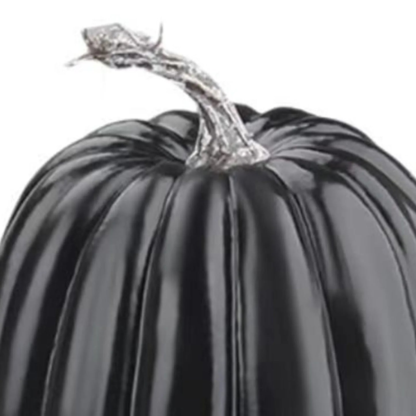 Artificial Black Pumpkin Set