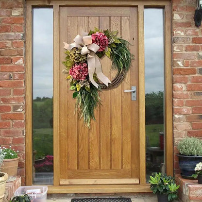 15.75in Flower Wreath