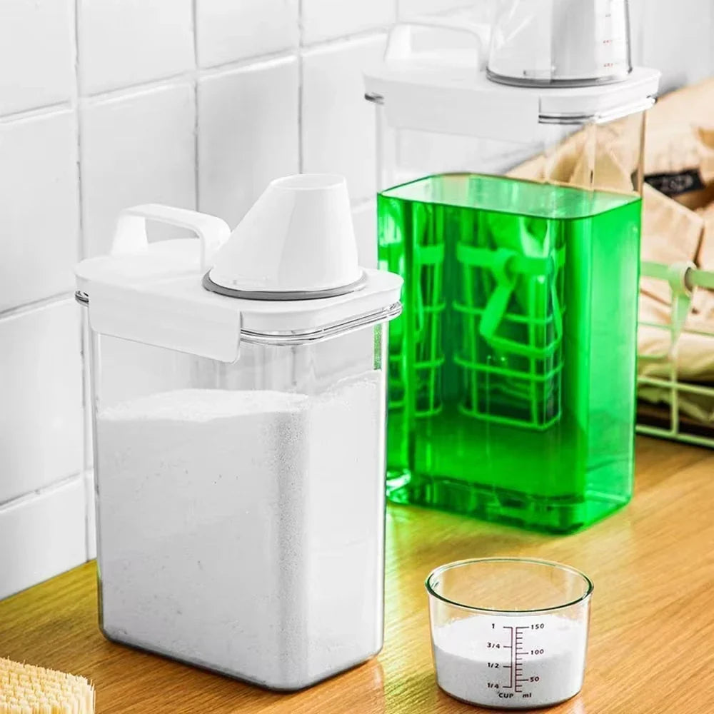 Airtight Laundry Detergent Storage Box