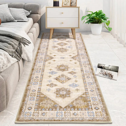 VIKAMA Bohemian Washable Rug