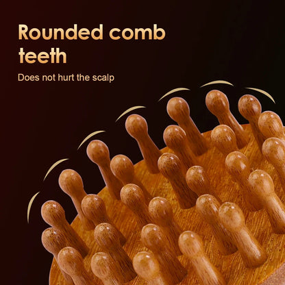 Wooden Scalp Massager