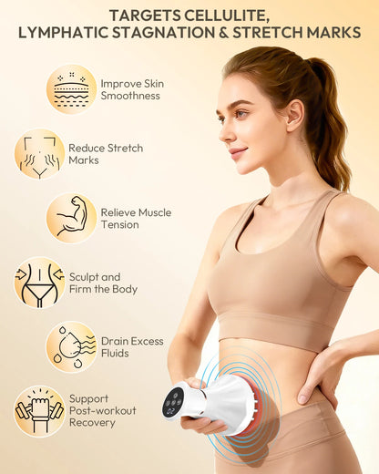 Lymphatic Drainage Massager & Anti-Cellulite Tool