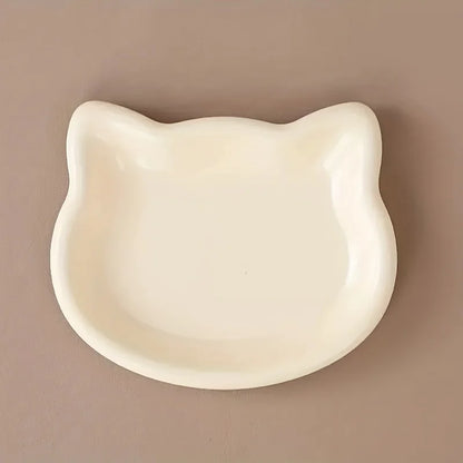 4-Color Cat Food Dish