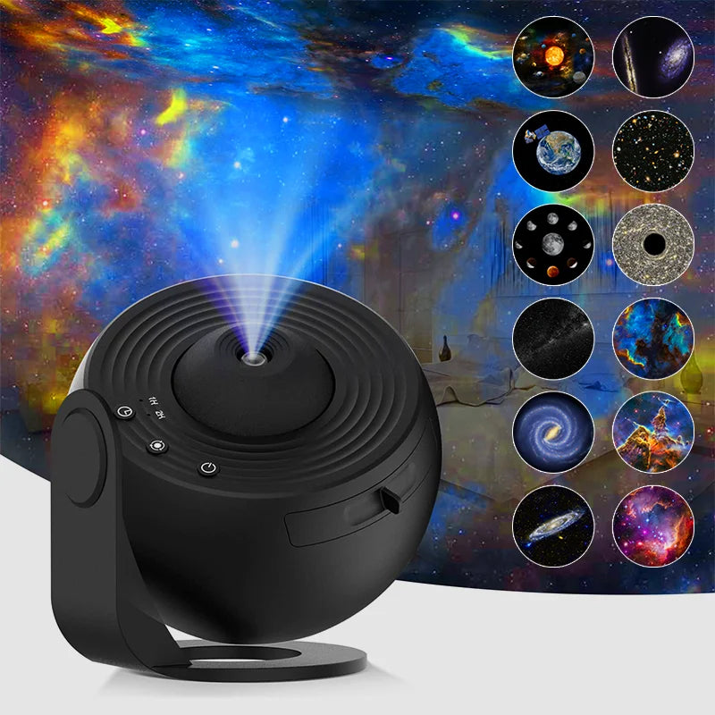 360° Night Light Galaxy Projector Lamp
