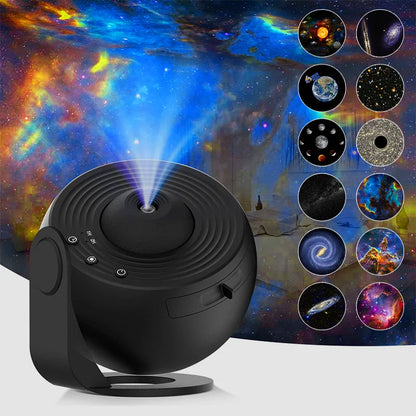 360° Night Light Galaxy Projector Lamp