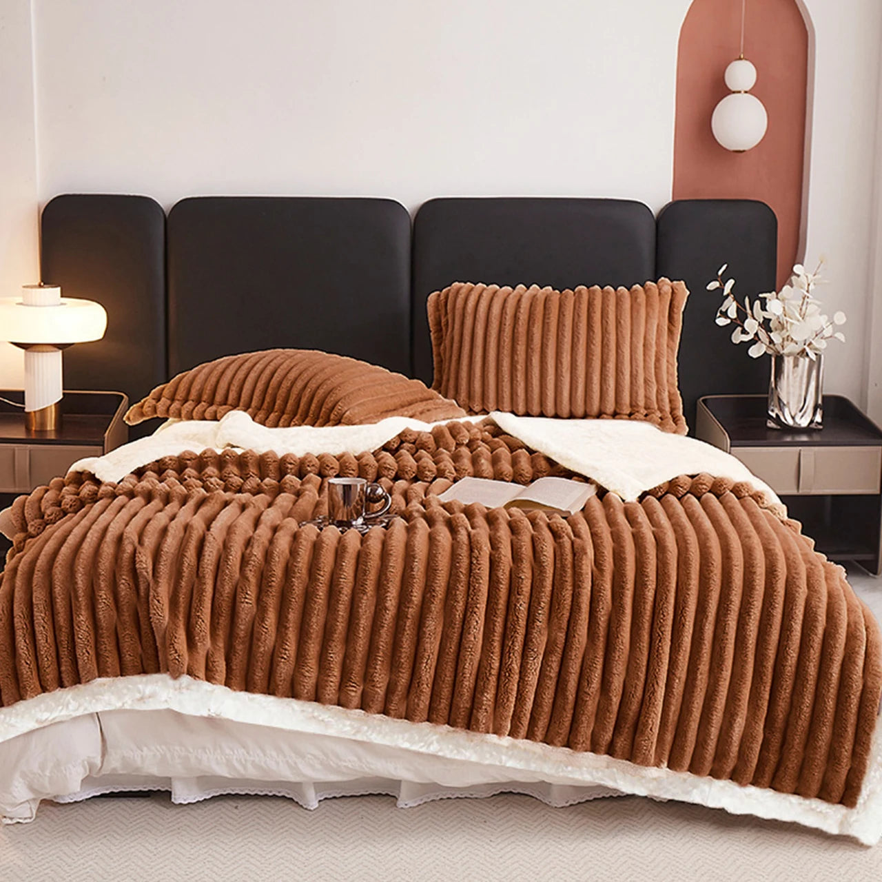 8lb Weighted Fleece Blanket