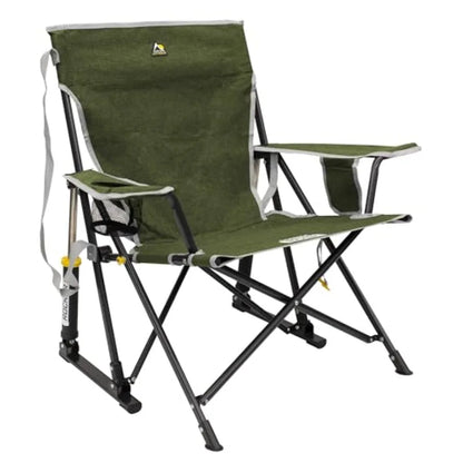 Folding Kickback Rocking Chair