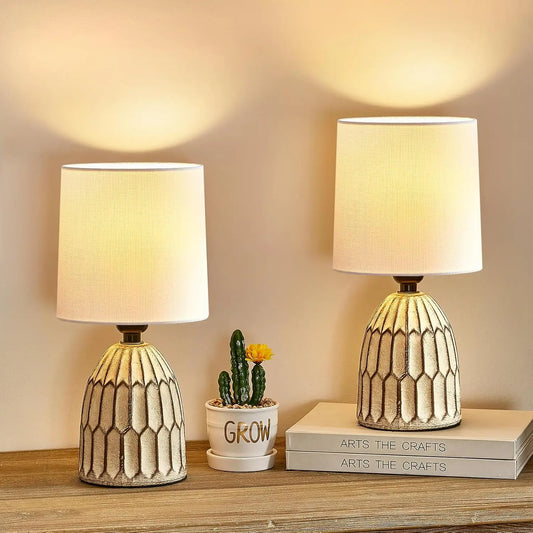 Set of 2  Ceramic Table Lamps