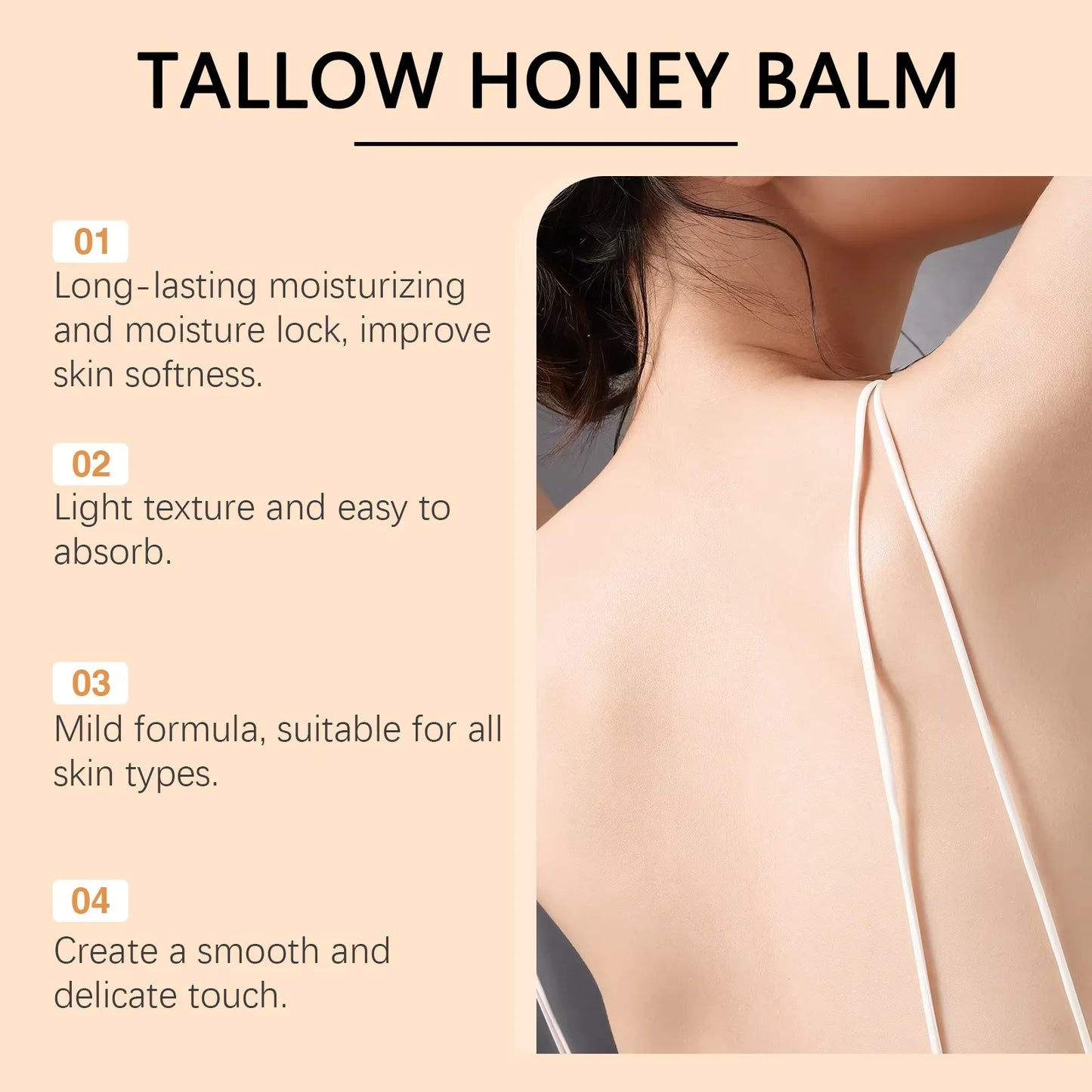 Tallow Honey Balm Moisturize Cream