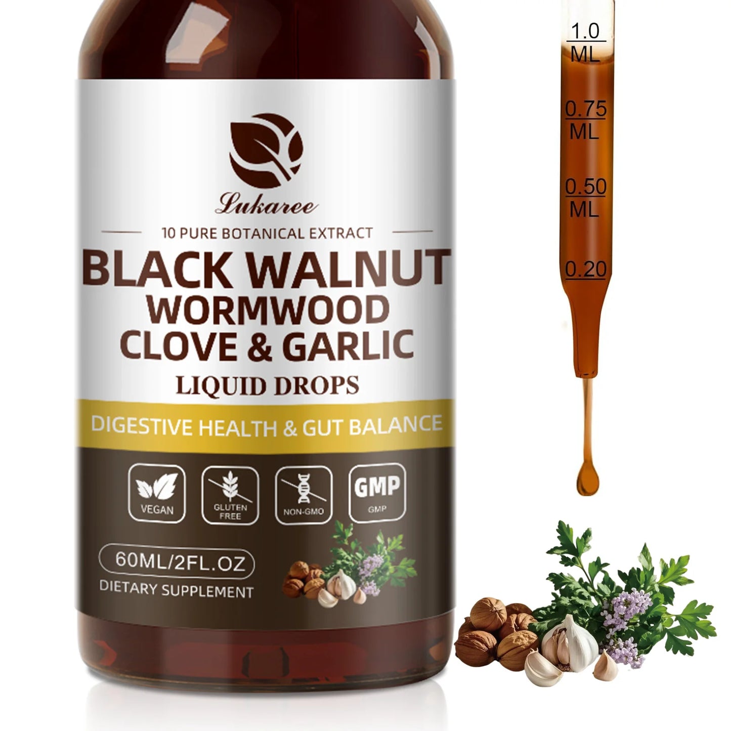 Digestion and Immune Health Black Walnut Drops