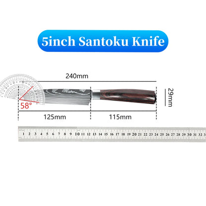 Japanese Stainless Steel Kitchen Knives