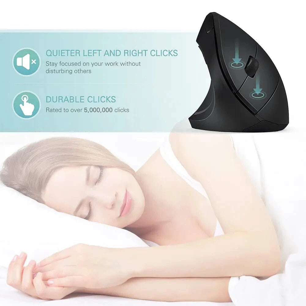 Ergonomic Wireless Optical Mouse