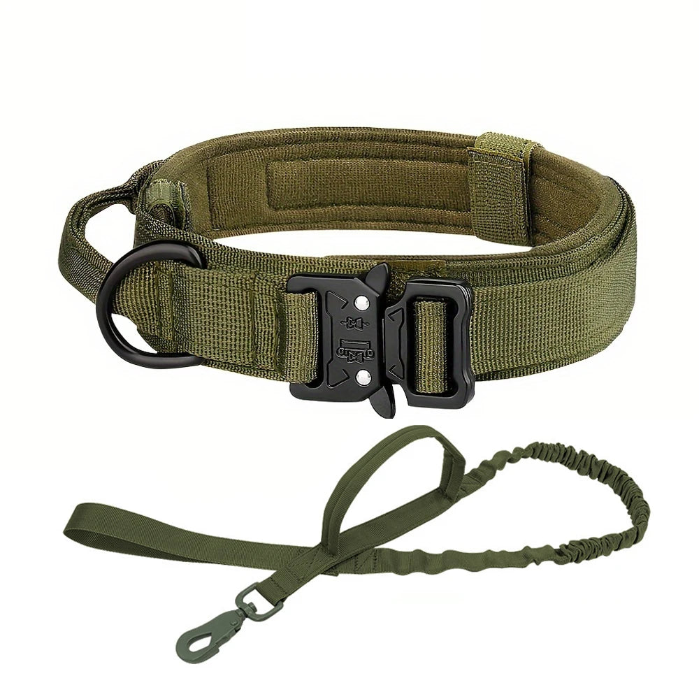 Adjustable Tactical Dog Training Collar/Leash