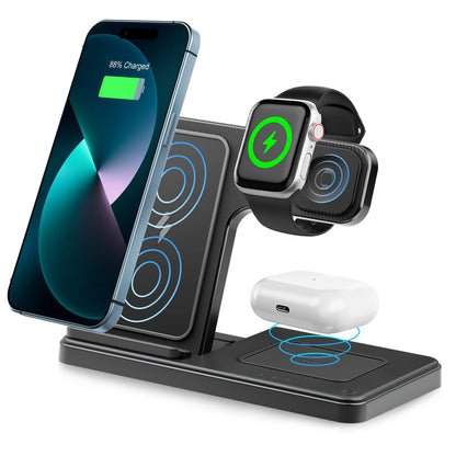 3 In 1 Magnetic Charger Stand for Multiple Devices