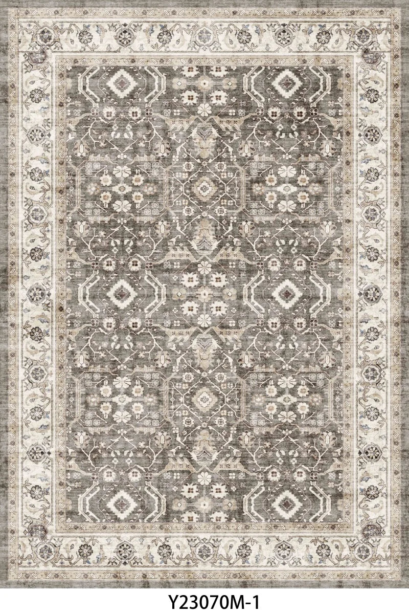 Vintage Style, Washable Area Rug