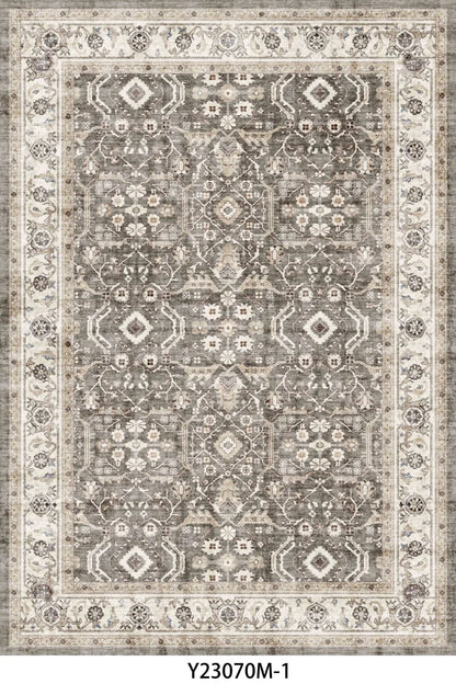 Vintage Style, Washable Area Rug