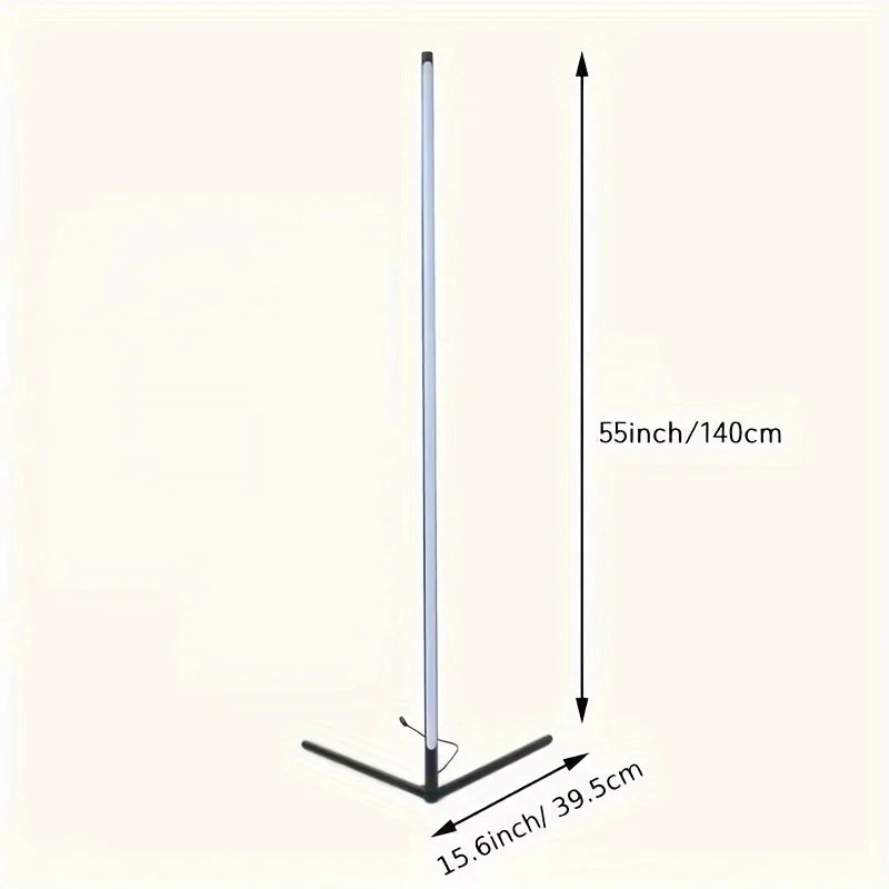 60-Inch Led Corner Floor Lamp