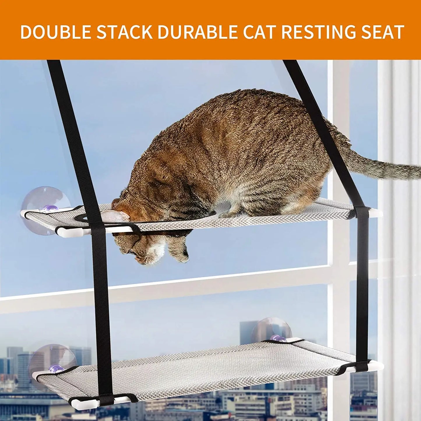 Double-Layer Pet Hammock