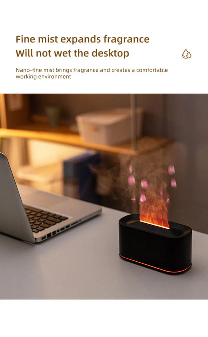 Aroma Therapy Flame Diffuser