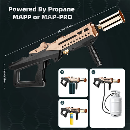 Adjustable Propane Gun