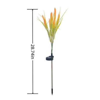 Solar powered wheat light