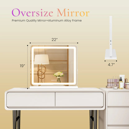 Dimmable LED Vanity Mirror