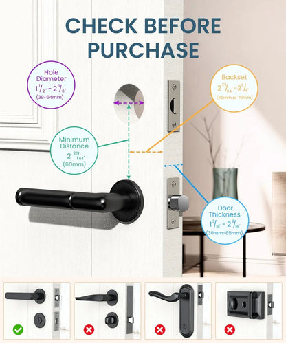 Biometric Smart Digital Door Lock with Code -Auto Lock