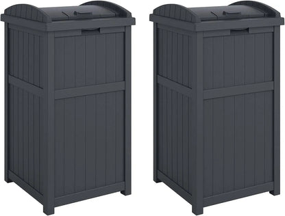 Outdoor Hideaway Trash Container