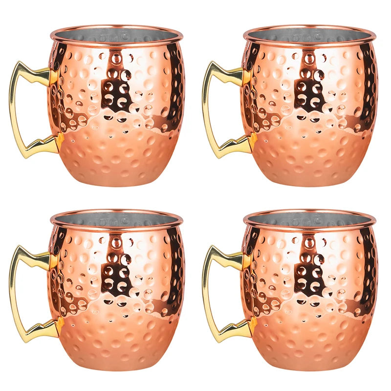 Moscow Mule Stainless Steel Mugs